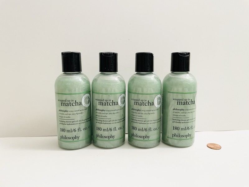 4 Philosophy Wrapped Up in Matcha Shower Gel 6 fl oz 180 mL