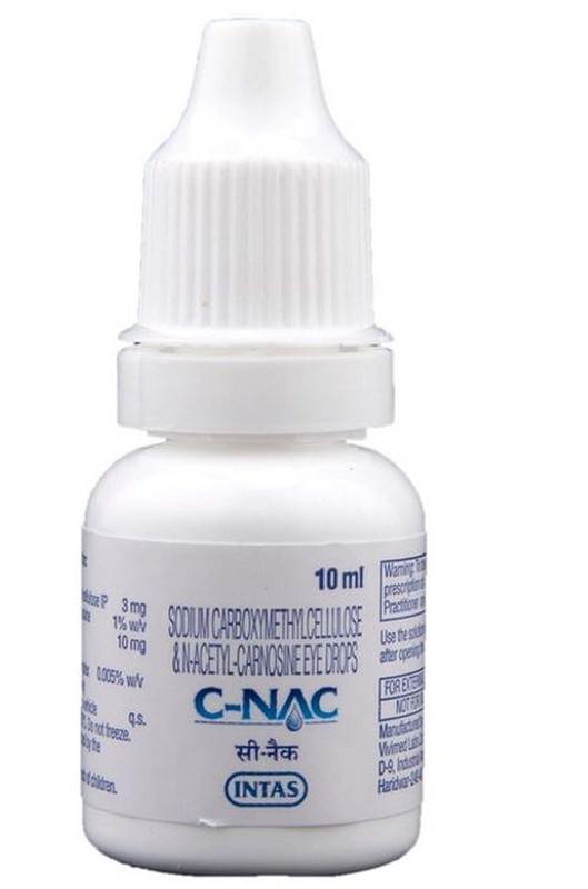 C-NAC Eye Drops For Cataract, N-Acetylcarnosine 10ml Each (1 x 10ml) Free Ship gallery