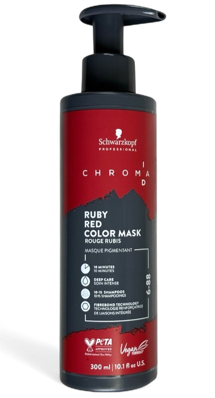 Schwarzkopf Professional Ruby Red Color Mask 6-88 10 Minutes 10.1 oz FREE SHIP!