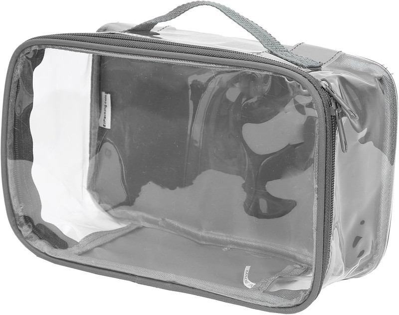 Small Clear Travel Packing Cube/See through PVC Plastic Pouch for Carry on Suitc
