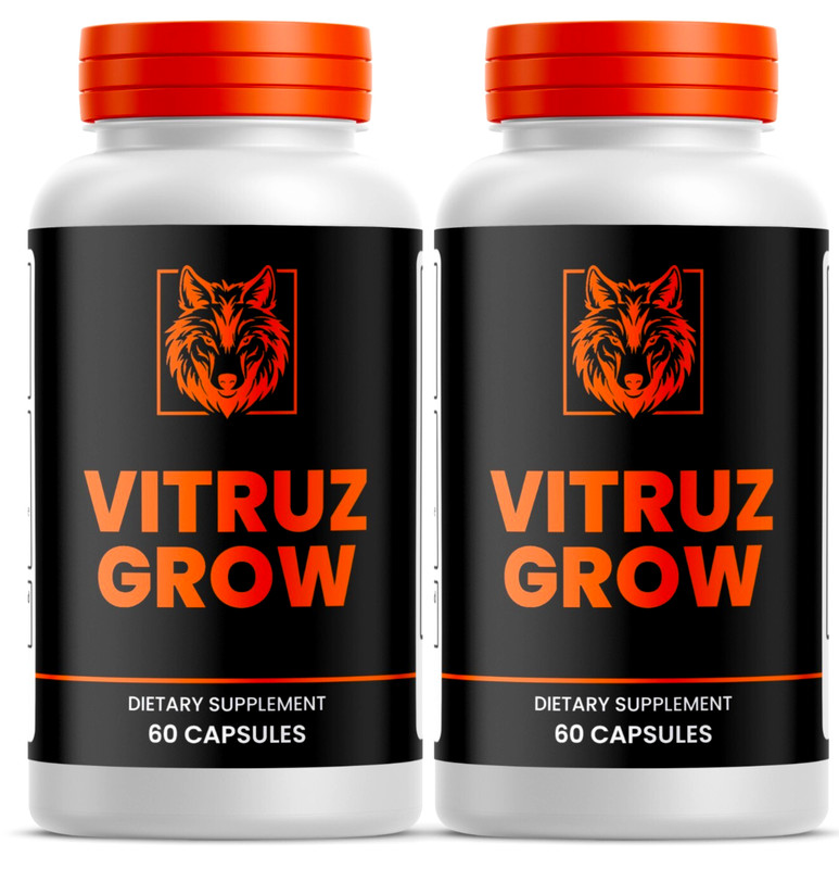 vitruz grow for men , official vitruz grow pills capsulas ED pastillas 120 Caps