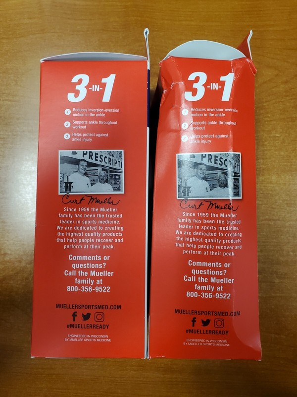 2 Pack: Mueller 4-Way Ankle Support w/Removable Strap *MD/LG* (0273) R4P2 gallery