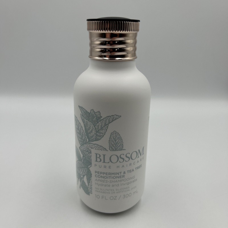 Blossom Pure Haircare Peppermint & Tea Tree Conditioner 10 fl oz.