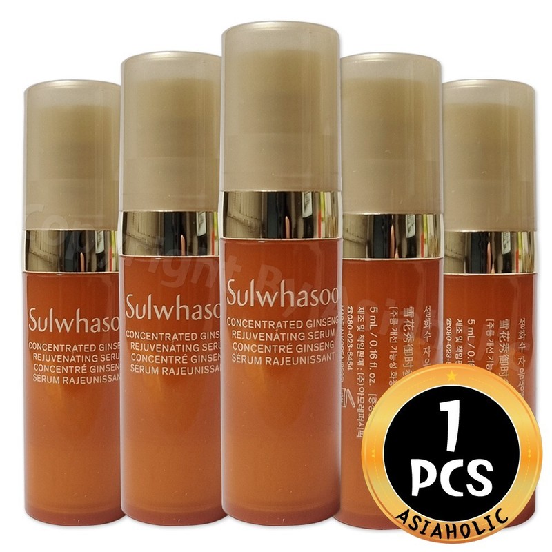 Sulwhasoo Concentrated Ginseng Renewing Serum EX 5ml x 1pcs (5ml) Newest Ver gallery