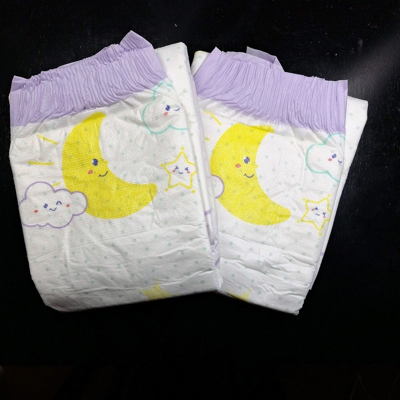 (2ct) Beddy Byes Size L Potty Training Dropouts Diapers ABDL descrette shipping