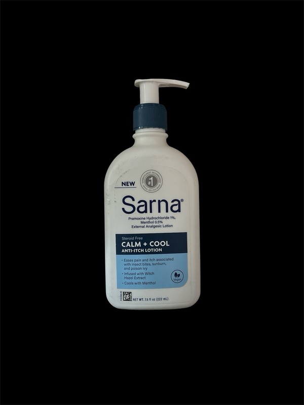 Sarna Calm + Cool Anti-Itch Lotion, Soothe and Relieve Pain and Itch from Ins…