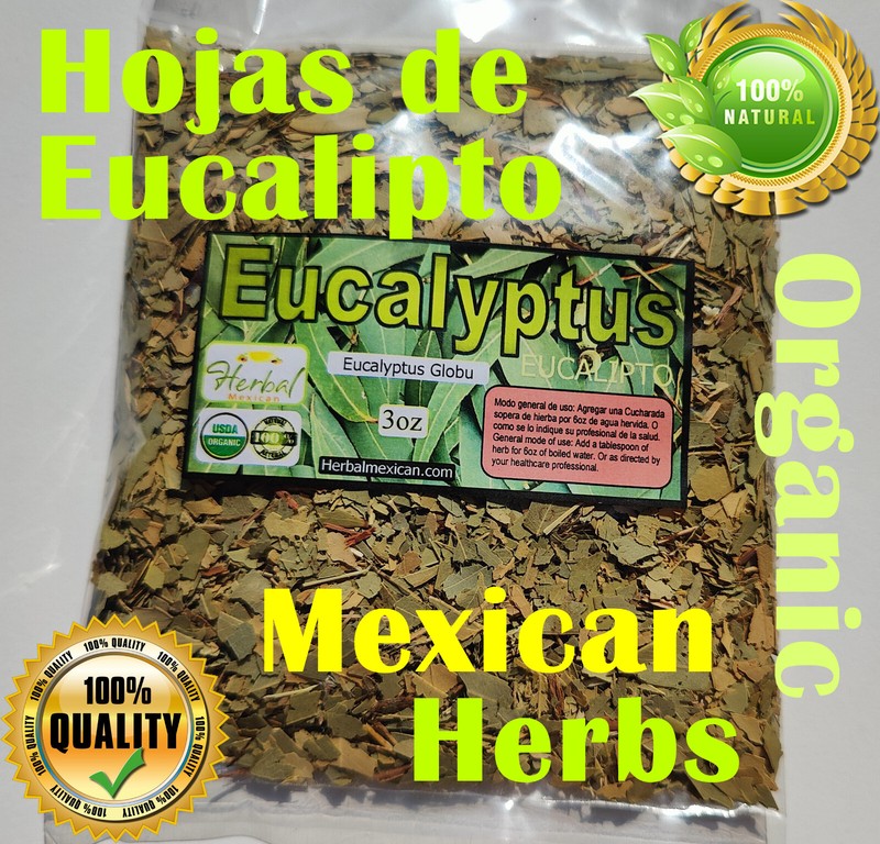 Eucalipto,Hojas de Eucalipto,Te de eucalipto,Eucalyptus leaves,eucalyptus 3oz !!