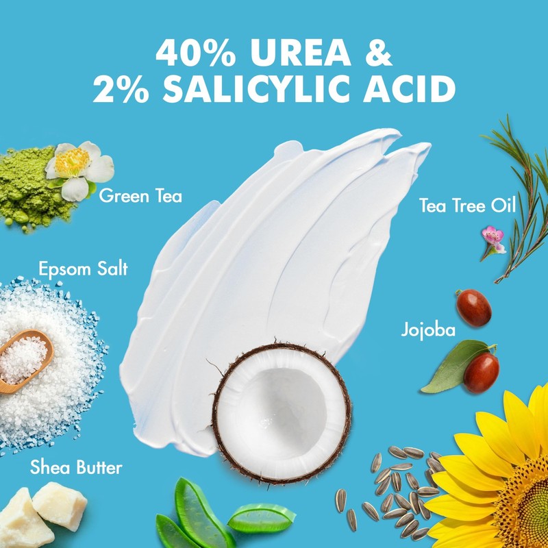 Ebanel Urea Cream 40% plus Salicylic Acid 4.6 Ounce (Pack of 1), gallery