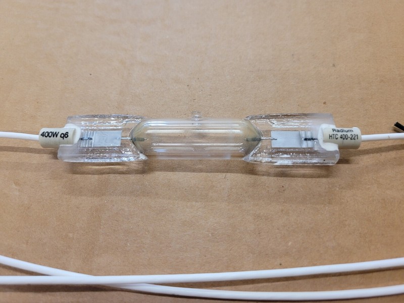 Radium 400-460w High Pressure Wire Lead Facial Tanning lamp