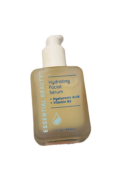 HYDRATING FACIAL SERUM+ HYALURONIC ACID & VITAMIN B5 Essential Beauty 2oz
