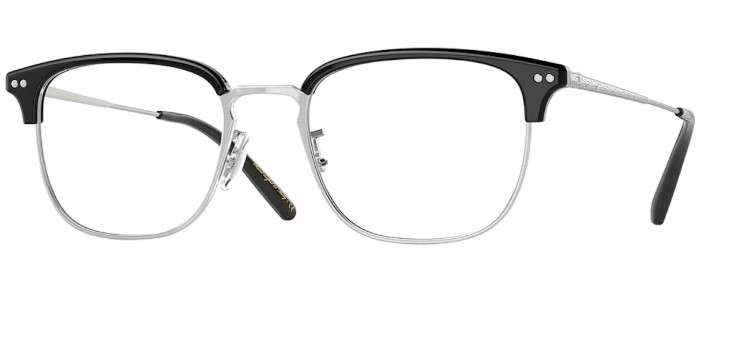 Oliver Peoples Willman OV5359 Black Brushed Silver 52/19 sizing