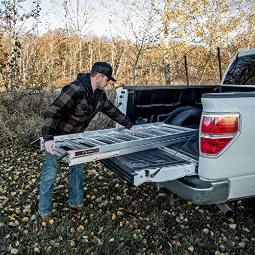 70-inch Bi-Fold Aluminum Truck, UTV/ATV Loading Ramp 70-Inch, 1250lb. Capacity gallery