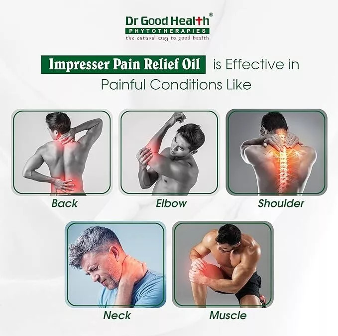 Dr Good Health Ayurvedic Impresser Pain Relief Oil 100ml gallery