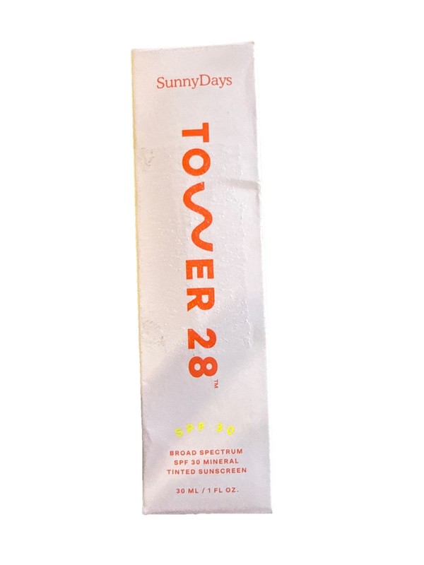Tower 28 SunnyDays Tinted Mineral Face Sunscreen SPF 30 Broad Spectrum 1 fl oz