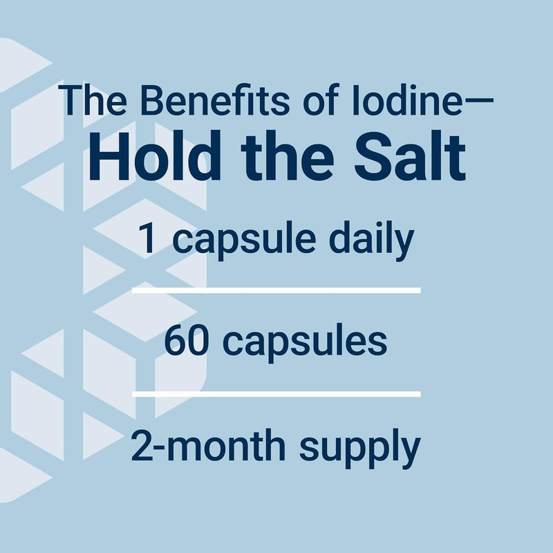 Life Extension Sea-Iodine 1000 mcg – Iodine Supplement Without Salt, 60 Capsules gallery