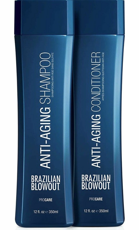 Brazilian Blowout Anti Aging Shampoo & Conditioner 12 Oz – DUO