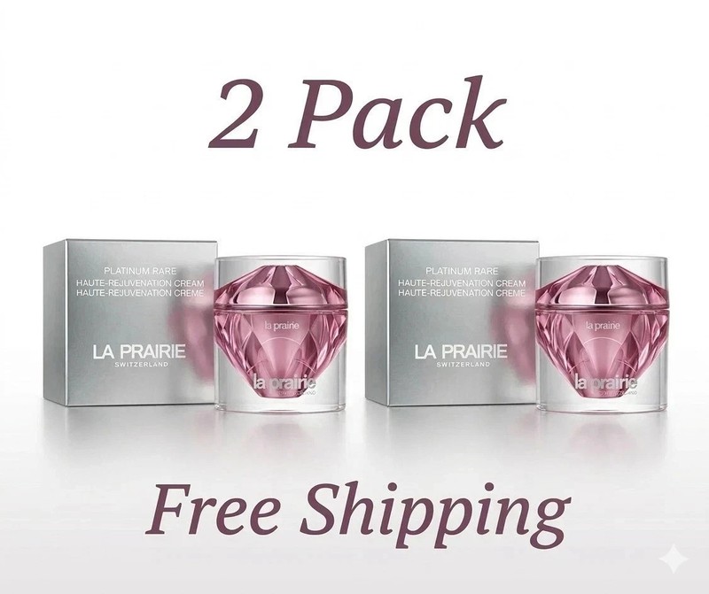 La Prairie Platinum Rare Haute-Rejuvenation Cream 30ml Pack of 2 New