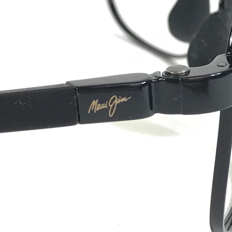 Maui Jim Sunglasses Frames Guardrails MJ-327-02 Black Wire Rim Pilot 58-17-130 gallery