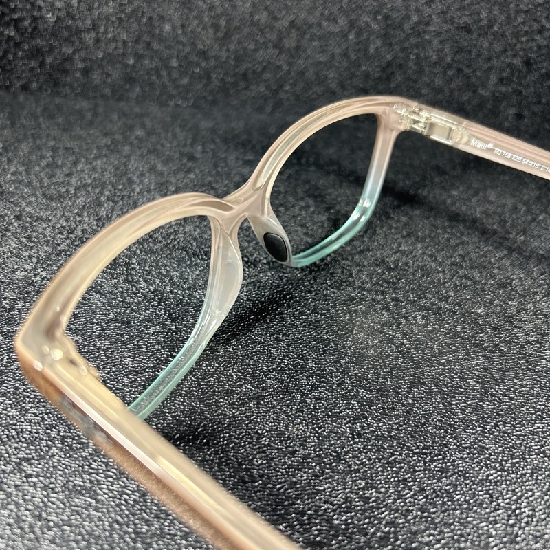 Maui Jim MJ-758-22B Honi Brown Blue Fade Sunglasses 54-18-140 Italy READ gallery