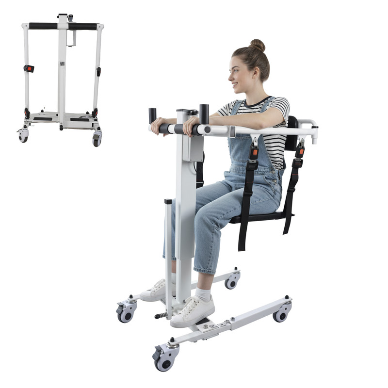 Electric Patient Lift, Transfer Chair Lift Aid for Disabled, Portable -95% NEW