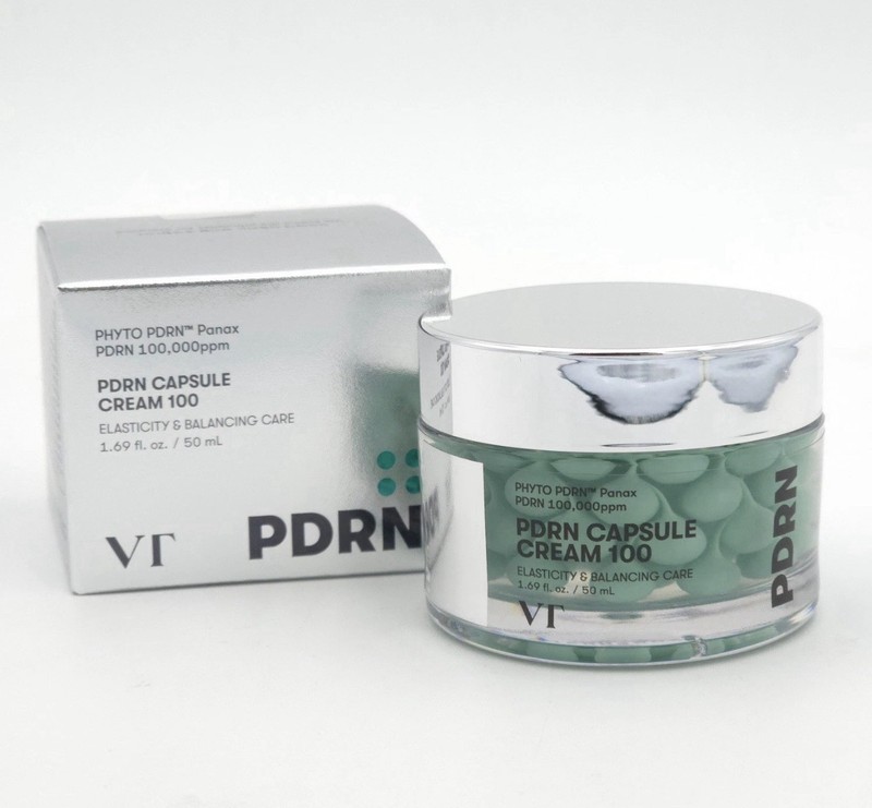VT PDRN Capsule Cream 100 50ml Moisture Elasticity K-Beauty