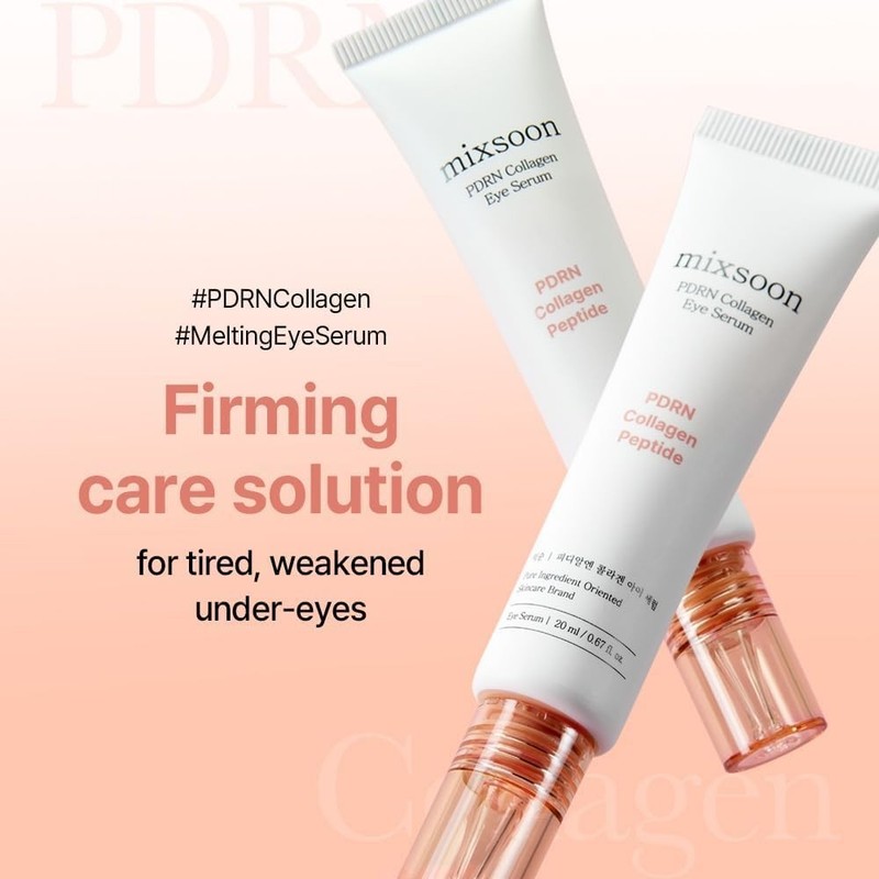 mixsoon PDRN Collagen Eye Serum - Hydrating and Firming Eye Treatment 20ml gallery