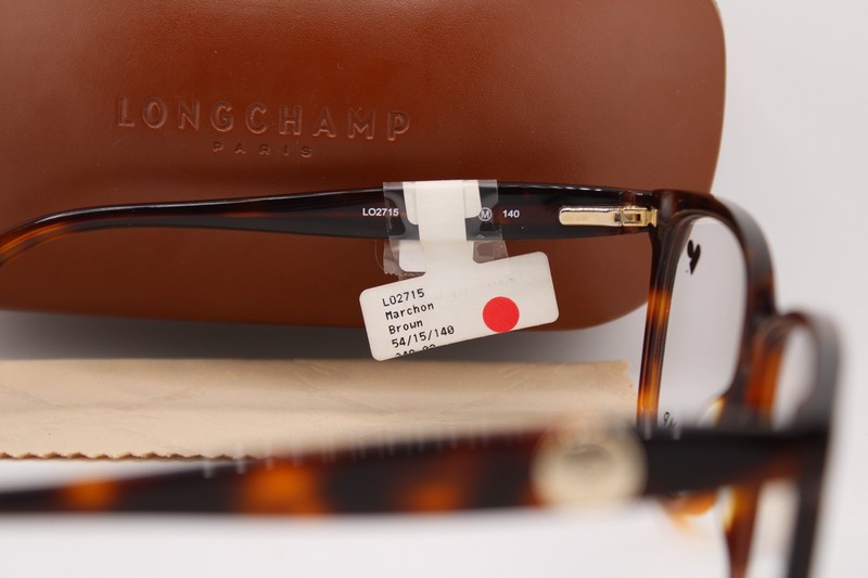 NEW LONGCHAMP LO2715 230 HAVANA GOLD AUTHENTIC FRAMES EYEGLASSES 54-15 gallery