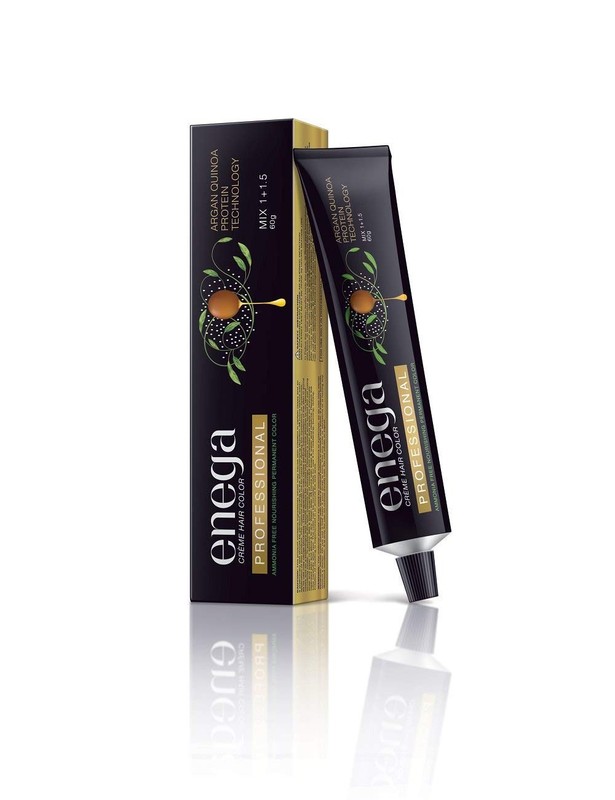 Enega Professional Creme Hair Color, Chocolate Brown 4.8 Shade 60gm