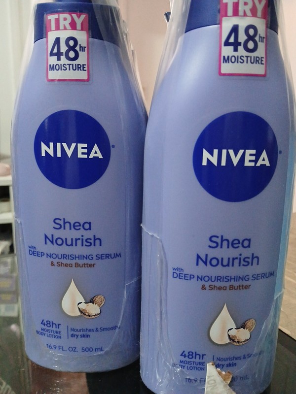 2 NIVEA 48 Hour Deep Nourishing Serum Body Lotion W/Shea Butter-16.9 FL oz. Each