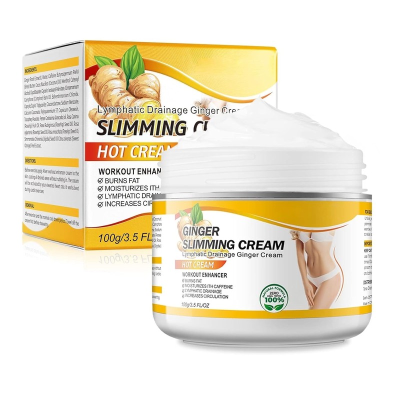 Light Ginger Slimming Cream – Natural Anti-Cellulite Formula for All Skin Types