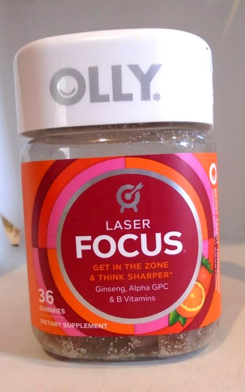 Olly Laser Focus Berry Tangy Tangerine Supplement – 36 Gummies