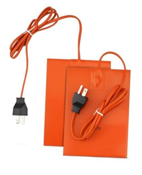Car Engine Silicone Heating Pad 120v, 300w 6x8 Inch Universal Engine 2 Pcs gallery