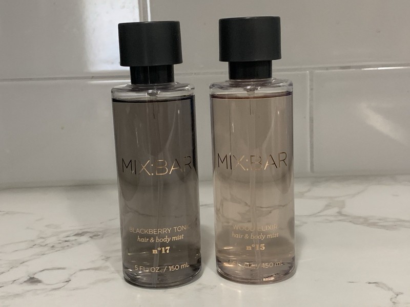 2X Mix Bar Wood Elixir + Blackberry Tonic 5 oz 150 ml Perfumed Hair Body Mist
