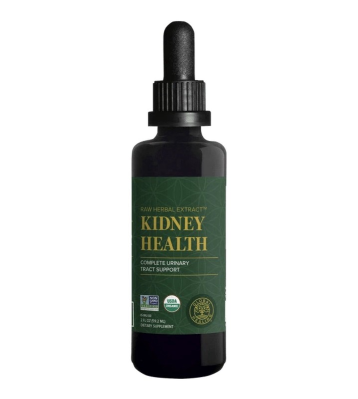Global Healing Kidney Health Organic Kidney Cleanse & Detox Non-GMO 2 Fl Oz