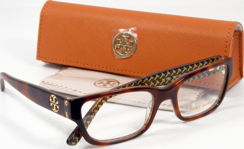 Tory Burch TY2074 1654 Eyeglasses Brown Tortoise Frame 51-17-135 New