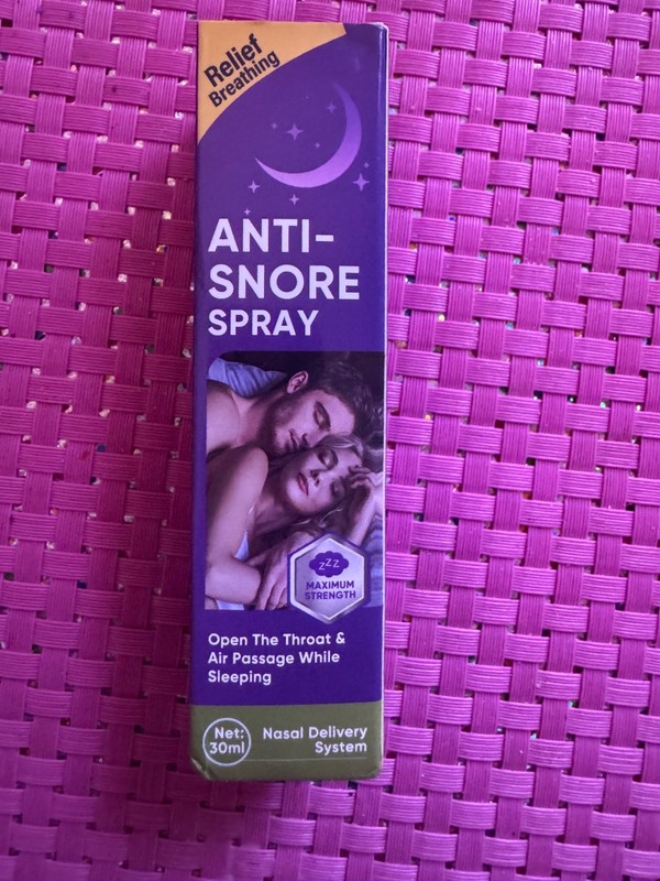 Anti Snoring Spray, Opens Throat & Air Passage, Better Breathing