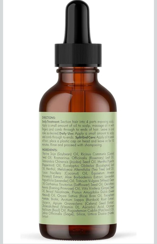 Mielle Rosemary Mint Scalp & Hair Strengthening Oil Biotin 2oz / 2-Pack gallery