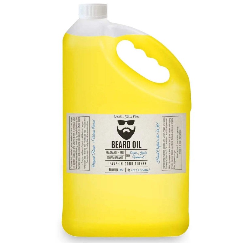 Beard Oil Gallon – 128oz | Wholesale Bulk Supply for Professional Beard Care