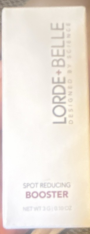 Lorde + Belle Spot Reducing Booster Cream SPF 30 Broad Spectrum 0.15 fl oz