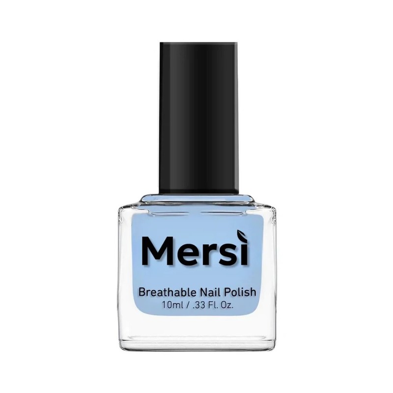 Nile Blue | Mersi Cosmetics | Breathable Halal Nail Polish | Vegan