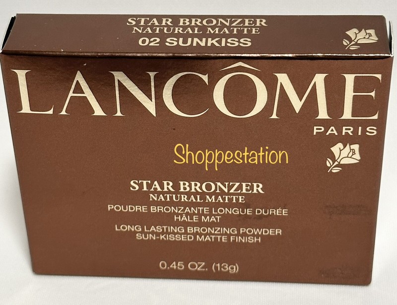 Lancome Star Bronzing Natural Matte Bronzing Powder Shade 02 SUNKISS 0.45oz/ 13g