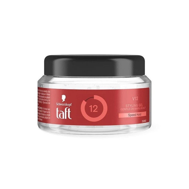 Schwarzkopf TAFT Power V12 Hair Gel With Speed Hold Technology 250ML