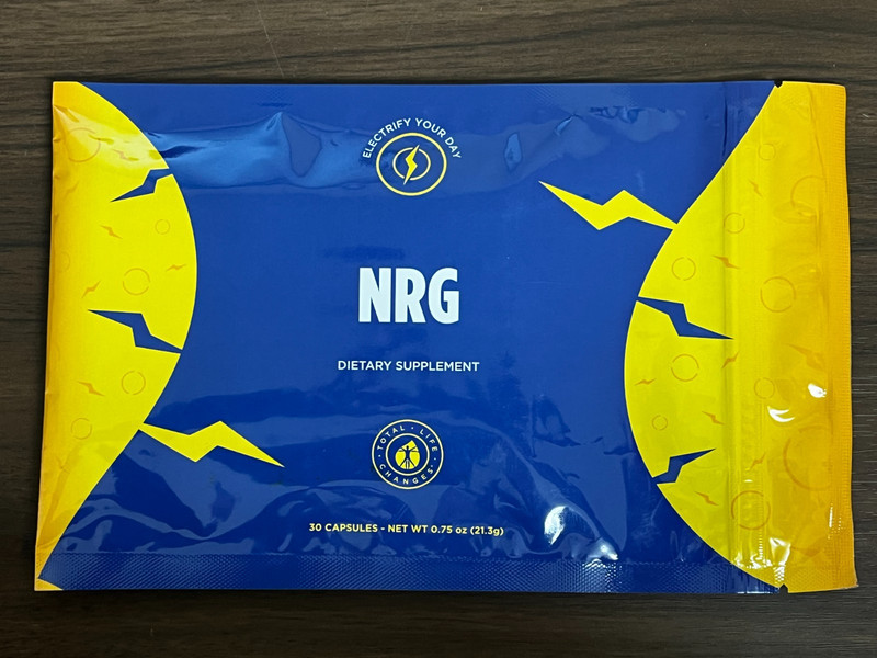 Total Life Changes NRG Energy Supplement Month Supply boost energy