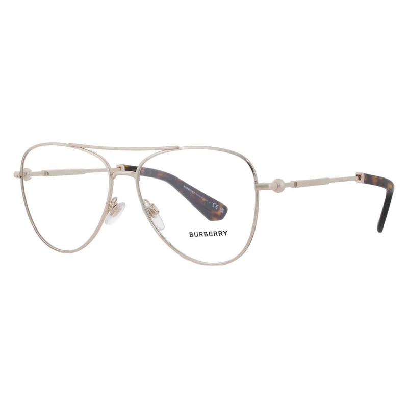 Burberry Demo Pilot Men’s Eyeglasses BE1386 1109 57 BE1386 1109 57