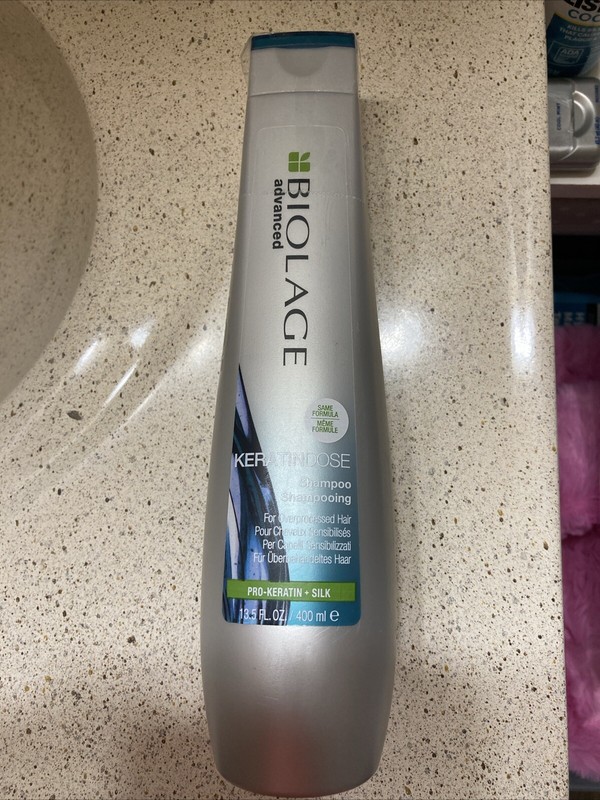 Biolage KeratinDose Pro-Keratin Silk Shampoo For Overprocessed Hair 13.5 oz
