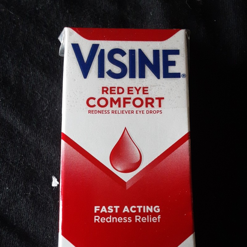 Visine Red Eye Comfort Redness Relief Drops 0.05% Tetrahydrozoline Exp 2028