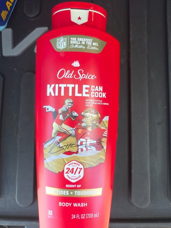 Old Spice Body Wash for Men, NFL Collection, Sea Tides + Toughness, 24oz