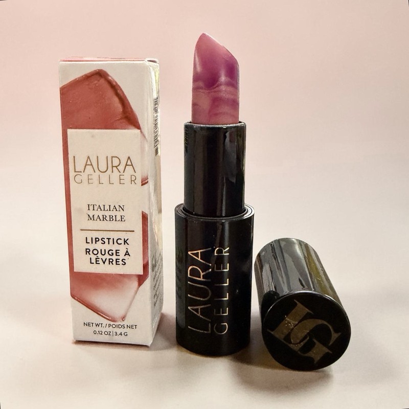 NIB~ Laura Geller PALERMO Italian Marble Lipstick Rouge A Levres 3.4g #25