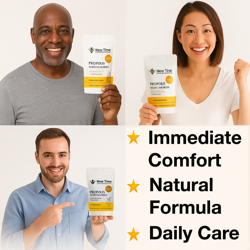 Propolis Suppositories with Manuka Honey - Organic Relief from Burning, Itching gallery