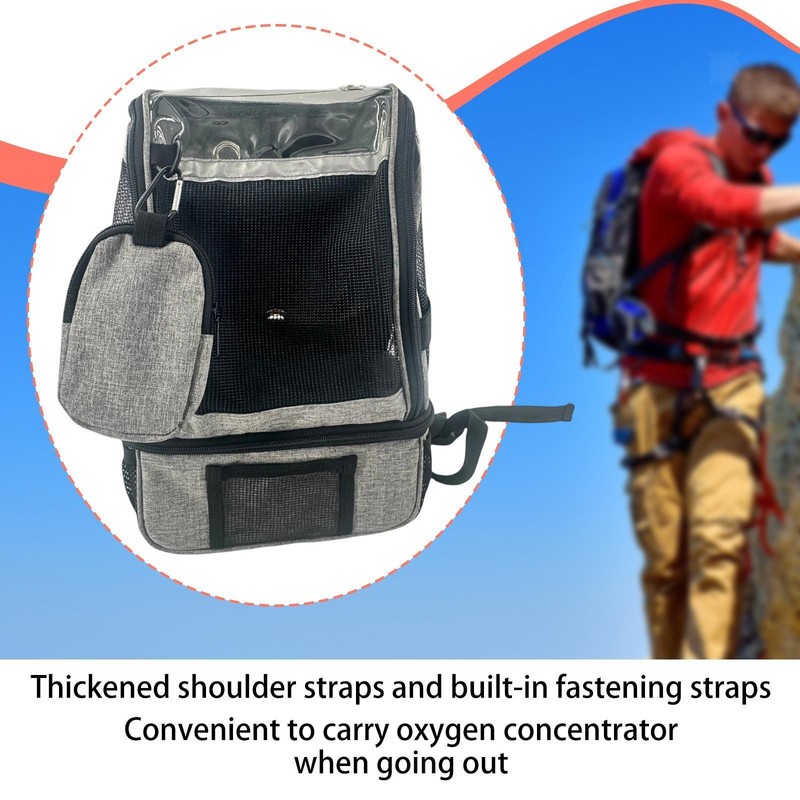 Oxygens Concentrator Backpack Oxygen Carrier for G3 G5 Travel Climbing